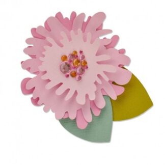 Giglio fiori loto fustelle Big shot feltro Sizzix Stafil